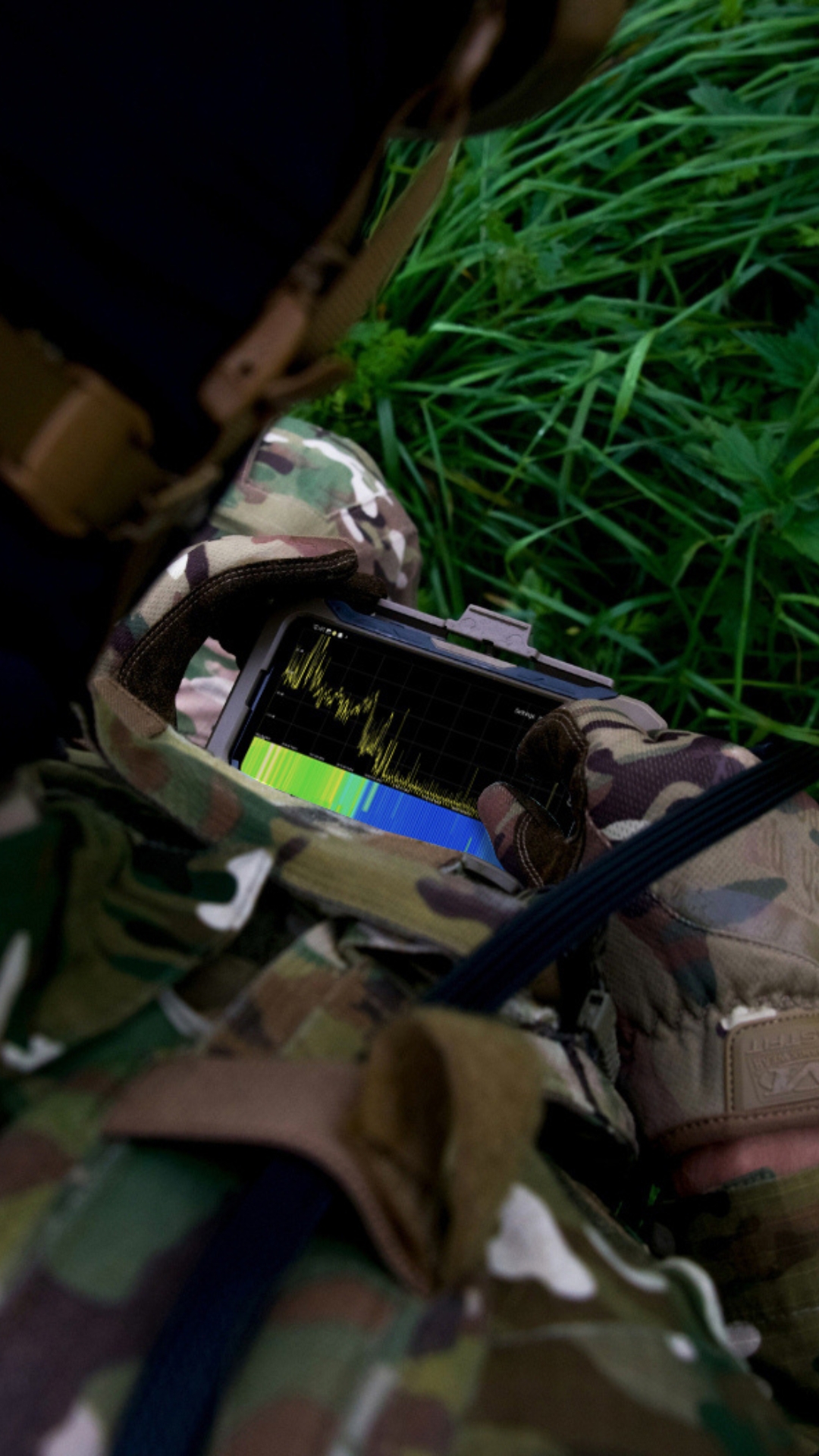MyDefence Spectrum Visualization in ATAK