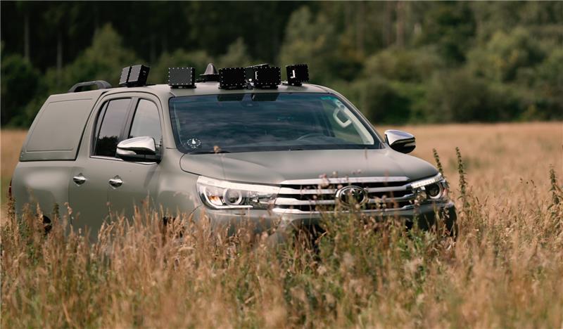 MyDefence Vehicle Solution on Toyota Hilux