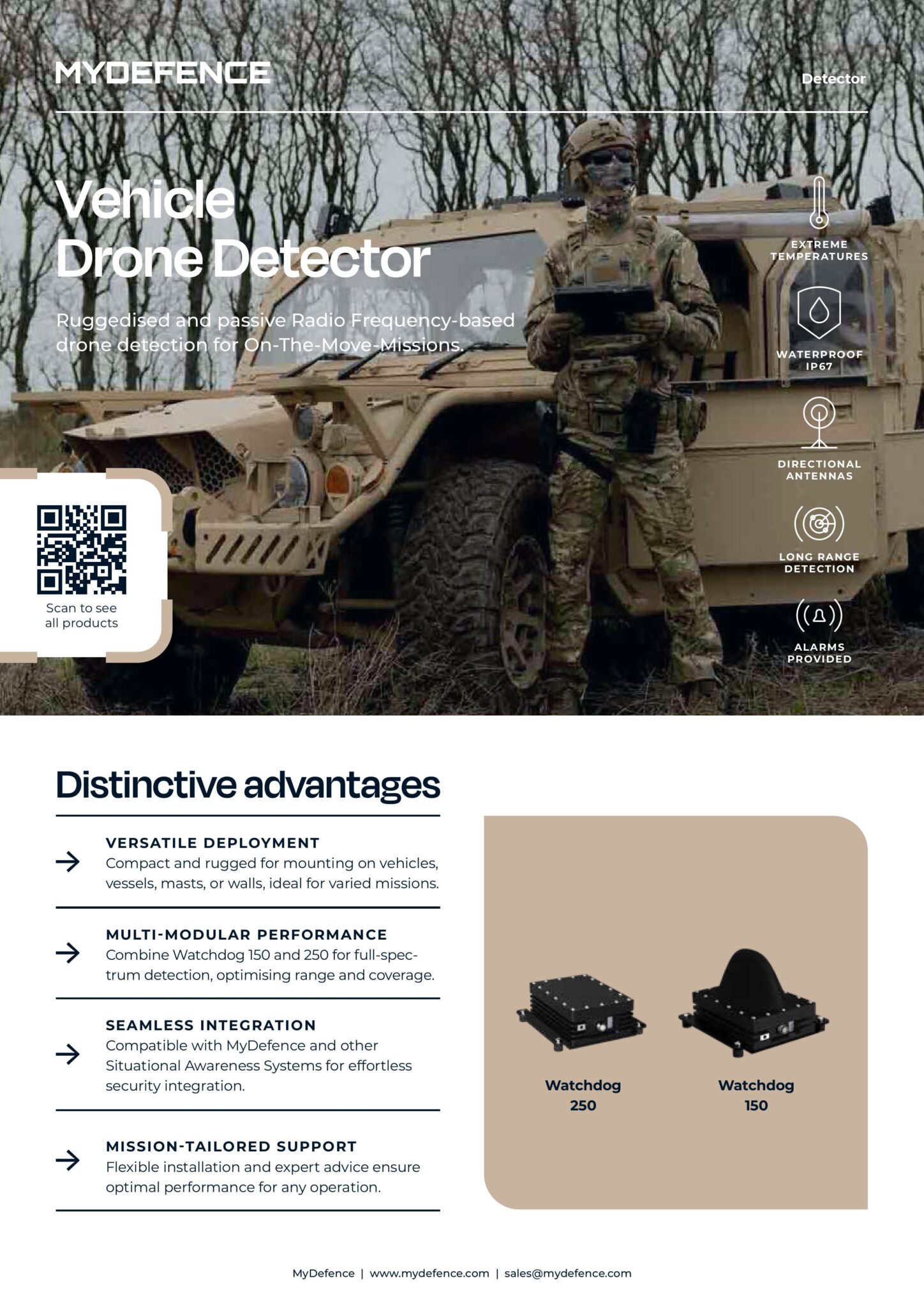 My Defence Ridgeback Download MyDefence Flyers and Catalogues | C-UAS Solutions