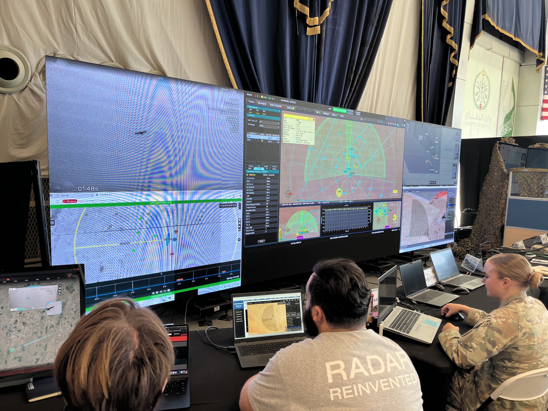 Advanced counter-UAS capabilities at Red Sands 2025 in Saudi Arabia, strengthening regional security and operational readiness.
